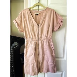 Zip dress by Universal Thread, size S, Color Pink